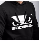 BAD BOY logo classic HOODIE - black